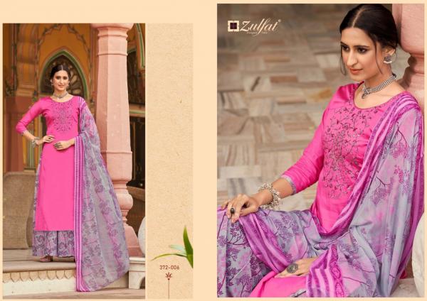 Zulfat Simran 2 Beautiful Cotton Embroidery Salwar